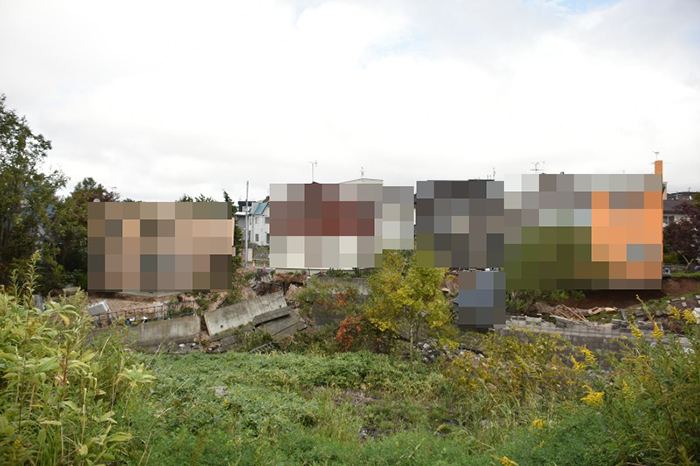 写真1の裏側から
