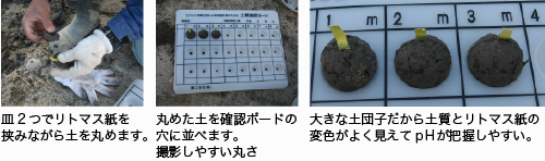 土質確認ボード